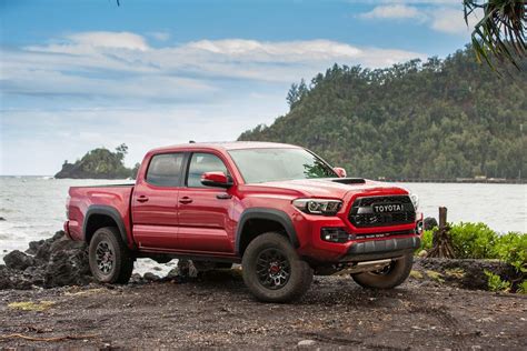 Red Toyota Tacoma Trd Pro