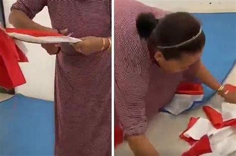 Viral Video Ibu Ibu Gunting Bendera Merah Putih Polisi Berhasil Ungkap