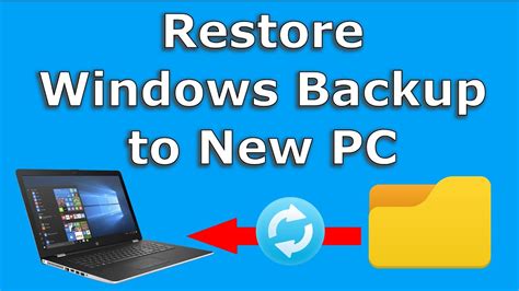 Restore Windows 10 Backup To New Pc Easy Step By Step Guide Youtube