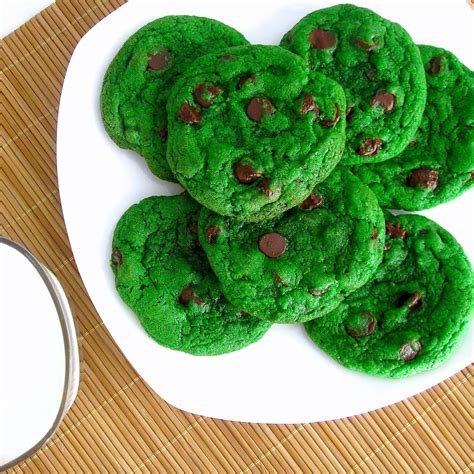Mint Chocolate Chip Cookies The Lindsay Ann