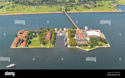 Aerial Ellis Island Aerial Hi Res Stock Photography And Images Alamy