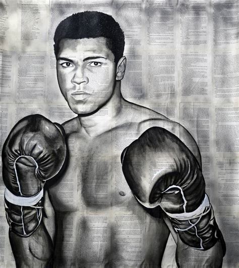 Muhammad Ali Drawing By Ahmad Shariff Saatchi Art
