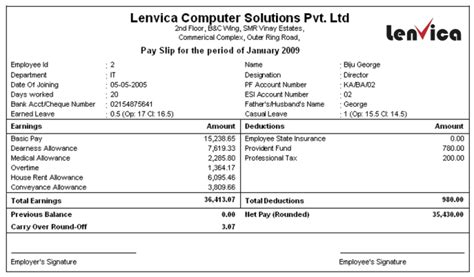 Slip gaji berikut ini menggunakan software microsoft excel. 89 PDF SAMPLE SLIP GAJI MALAYSIA FREE PRINTABLE DOCX ...