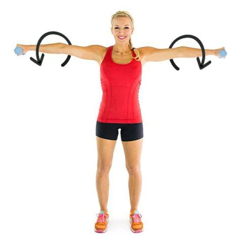 Weighted Arm Circles By Brittany D Exercise How To Skimble