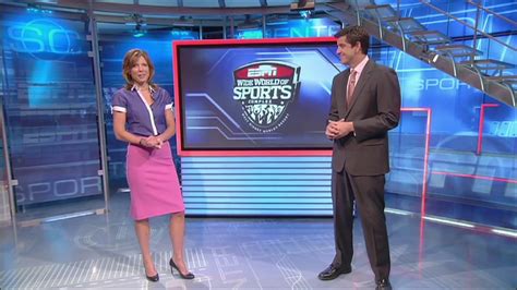 Espn Sportscenter Hosts Look At The New Espn Wide World Of Sports