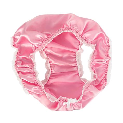 Satin Frilly Sissy Panties Bikini Knicker Underwear Briefs Uk Size 6 20 Ebay