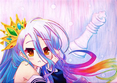 Shiro No Game No Life By Elizabethlittle On Deviantart