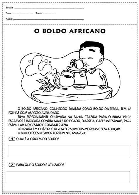Atividades Sobre A áfrica Para Educação Infantil