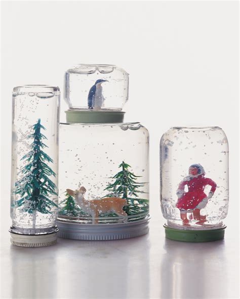How i started making snow and turned my place into a ski resort. These 21 DIY Snow Globes Will Have You Jolly All Season Long