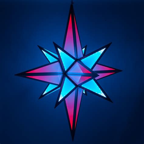 Outdoor Christmas Decorations 65 Rgb Ultimate Moravian Star
