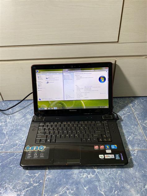 Lenovo Y560 Processor I3 156 Inch Big Screen Laptop Bajet