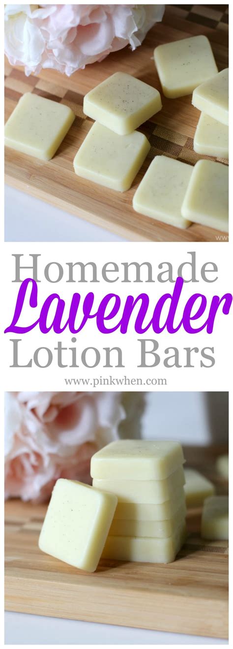 While lotions bars are great for deep moisturization, they can also be used in. Homemade Lavender Lotion Bars - PinkWhen