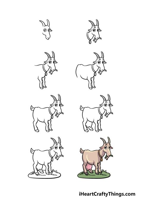 Top 134 How To Draw A Goat Cartoon