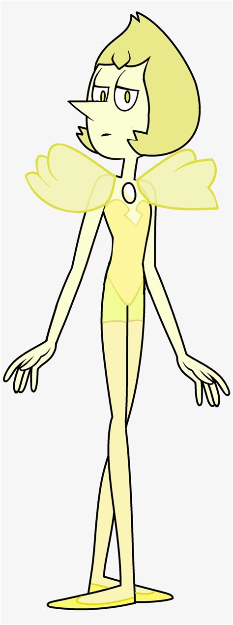 Yellow Pearl 3 Pearls Past Outfit Su Transparent Png 1645x3974