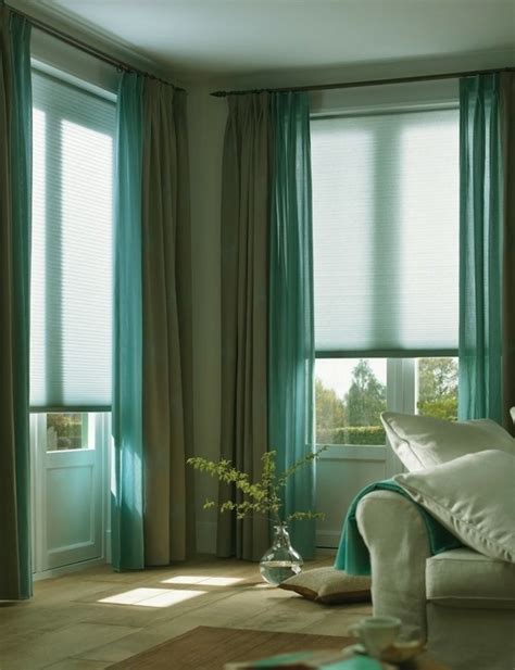 Turquoise Curtains Great Ideas For Modern Decoration In Every Room