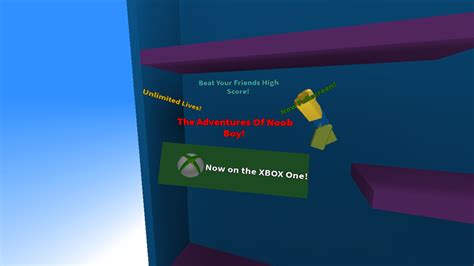 The Adventures Of Noob Boy Now On Xbox One Roblox Go
