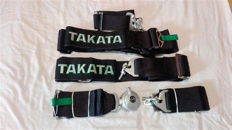 Cinturones de seguridad jp, quito. Cinturon De Seguridad Takata 5 Puntos Fia 2022 Negro Verde ...