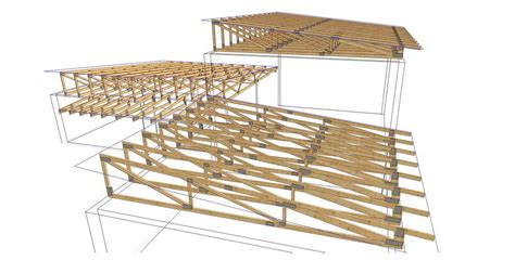 Sloping Roof Trusses