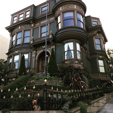 San Francisco California Victorian Homes Old Victorian House Folk