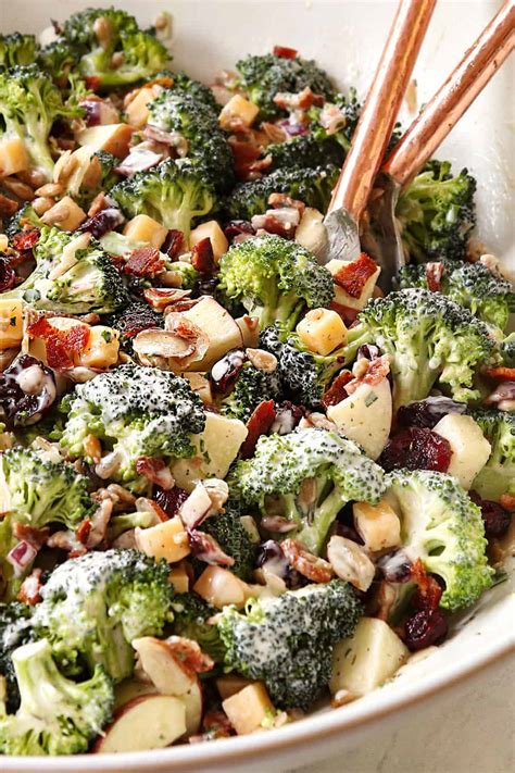Best Broccoli Bacon Salad With Gouda And Apples Video