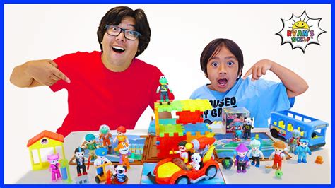 Ryans World Inspired Game Pretend Play Playset Youtube