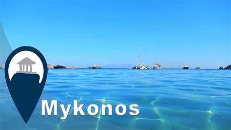 Mykonos Psarou Beach Youtube