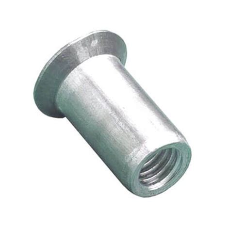 M6 Blind Rivet Nut Countersunk Round Steel Bzp Pack Of 25 Blind Rivet Nuts