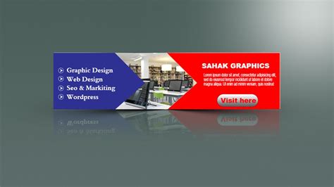 Photoshop Tutorial Web Banner Design In Hindi Urdu Sahak Graphics