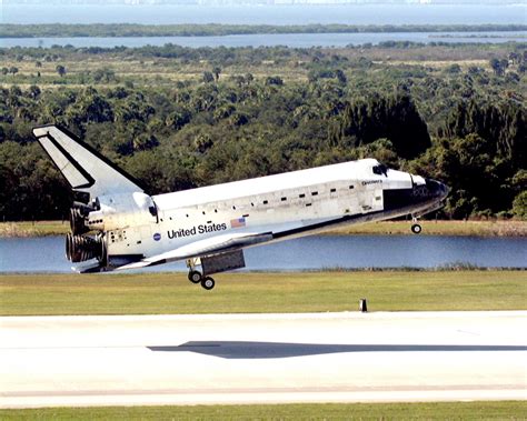 Space Shuttle Discovery Landing Concluding Sts 95 8x10 Nasa Photo Ep