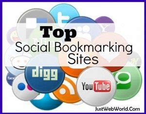 Top Dofollow Social Bookmarking Sites List For Seo Justwebworld