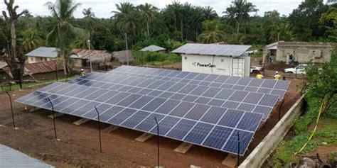 Sierra Leone Powergen Connects Solar Mini Grids For 4 Rural
