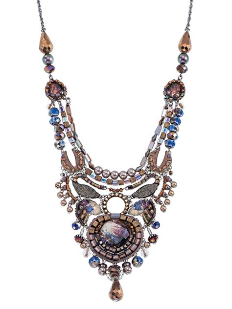 Ayala Bar Necklace 3252 Ocean Blue Purple Classic Collection