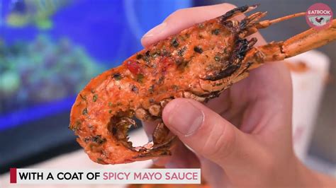 How the lobster nasi lemak is served. Mini Lobster Nasi Lemak Under $10 At AMK Hub - YouTube