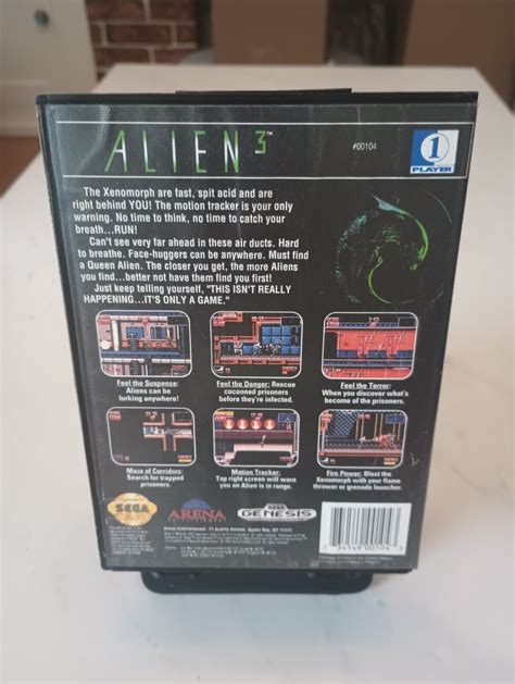 Alien 3 Cib Sega Genesis 1993 734549001043 Ebay