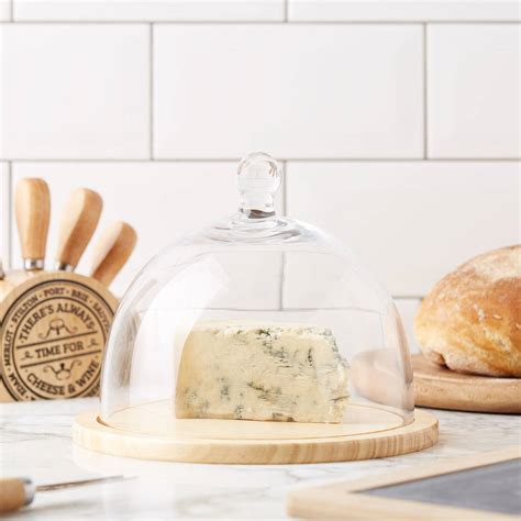 Glass Dome Cheese Board By The Contemporary Home