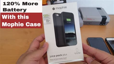 Mophie Juice Pack Plus For Iphone 120 More Juice For Phone Unboxing