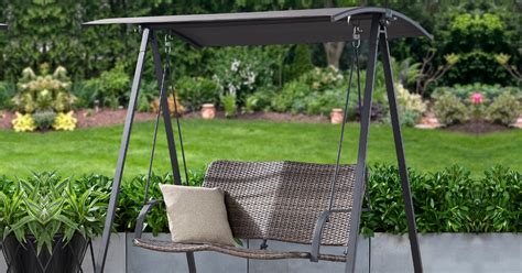 We've demonstrated the best brands and their models, and we are certain that you will make an 4. Mainstays Canopy Wicker Patio Swing Just $75 Shipped at ...