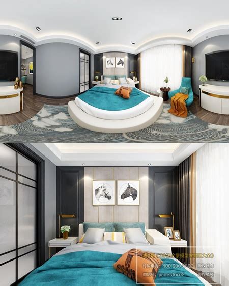 360 Interior Design 2019 Bedroom E08 Down3dmodels