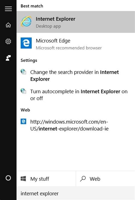 6 Maneras De Abrir Internet Explorer En Windows 10