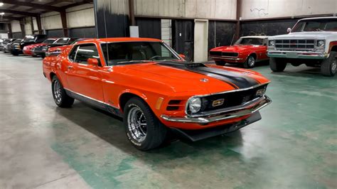Pricey Louvered 1970 Ford Mustang Mach 1 Flaunts Stylish Calypso Coral