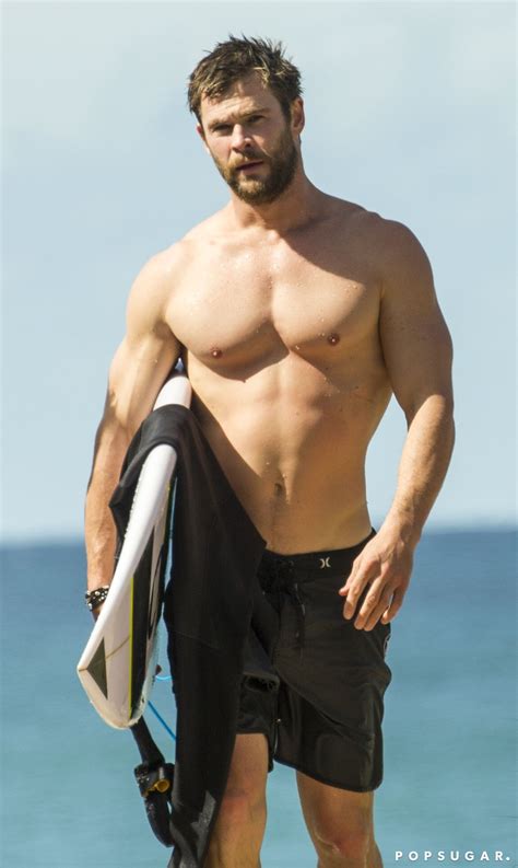 Chris Hemsworth Shirtless Vidcaps Naked Male Celebrities