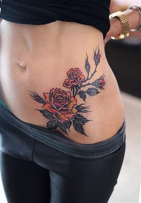 Pin By Crystal Hough On Tattoos In 2020 Stomach Tattoos Women Hip