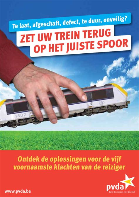 Zet Uw Trein Terug Op Het Juiste Spoor By Pvda Spoor Ptb Rail Issuu