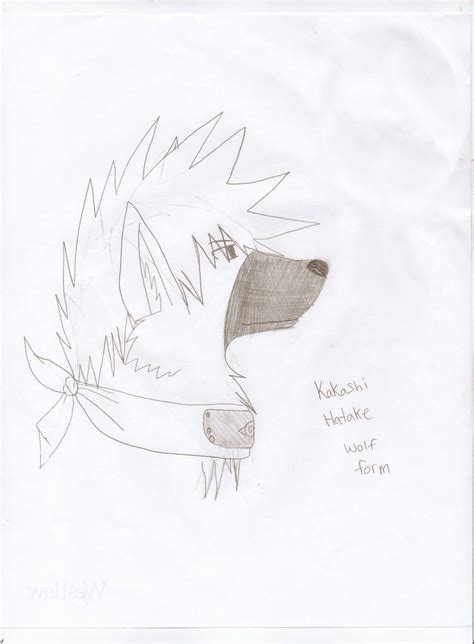 Kakashi Hatake Wolf Formscan By Narutolover1023 On Deviantart