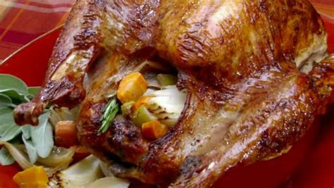 Thanksgiving Pioneer Style Herb Roasted Turkey Recipe Bobby Flay