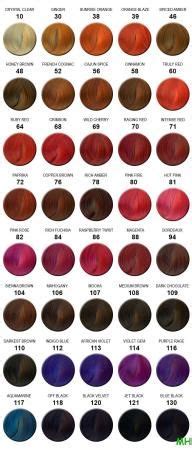 Like all hair colors, the most flattering red shade depends on your skin tone and overall coloring. Raspberry Hair | ... CREATIVE IMAGE ADORE SEMI PERMANENT ...
