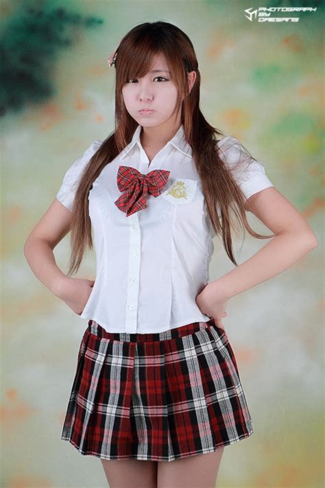 Beautiful Girl And Sexxy Cute Ryu Ji Hye In School Girl 1
