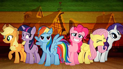 Download My Little Pony Mane 6 Wallpaper Gallery