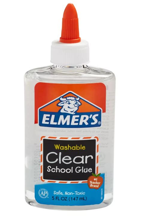 Elmers Washable Clear Glue 5 Oz Crown Office Supplies