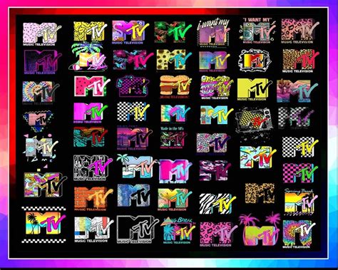 Bundle 75 Logo Mtv Png Mtv Old School Mtv Logo Set Mtv Leopard